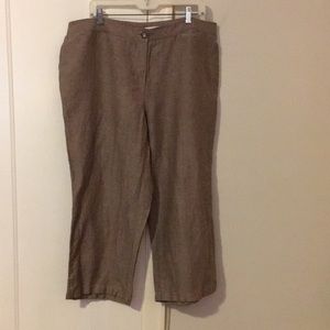 Wide legged casual pants